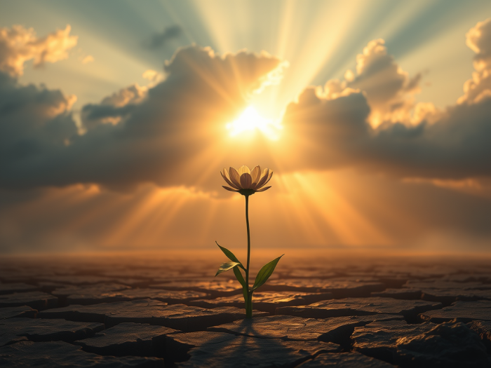 "Hope is the only thing stronger than fear." 🌤️